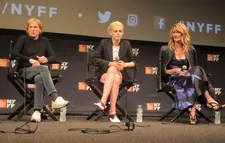 Kelly Reichardt, Kristen Stewart and Laura Dern